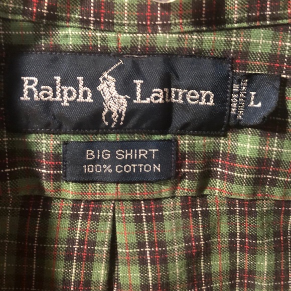 Men’s Ralph Lauren “Big Shirt” Button Down. - Picture 4 of 4
